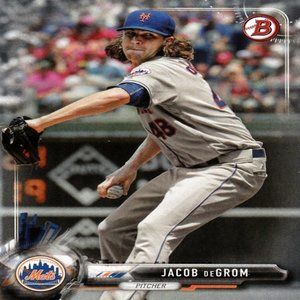 Jacob DeGrom - 2017 Topps/Bowman Baseball Card